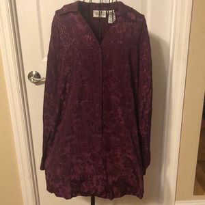 Beautiful burgundy blouse